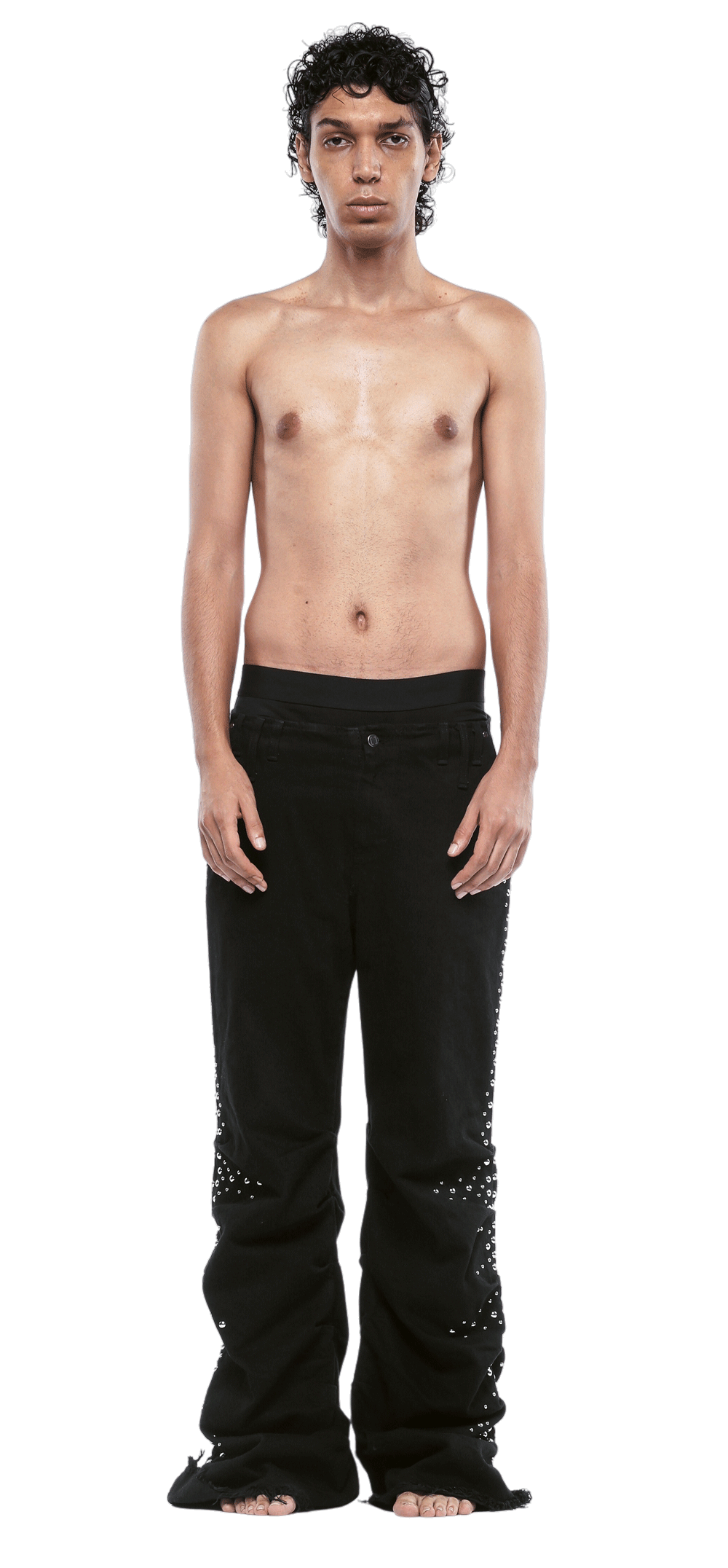 STUDDED SYNTAX PANTS  - MAN