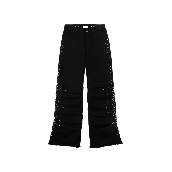 STUDDED SYNTAX PANTS  - WOMAN
