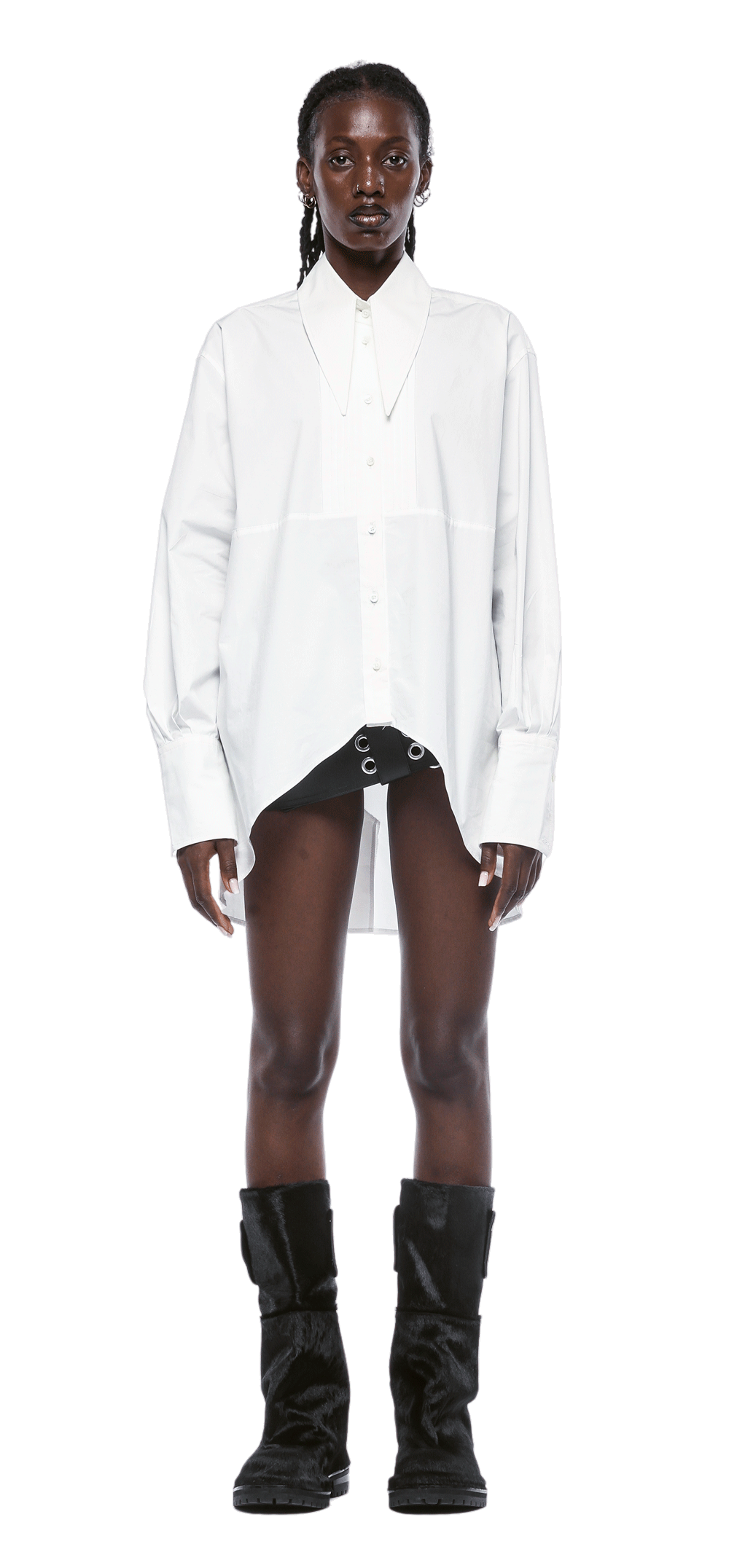 CAMICIA OVERSIZE ECHO COLLAR - UOMO