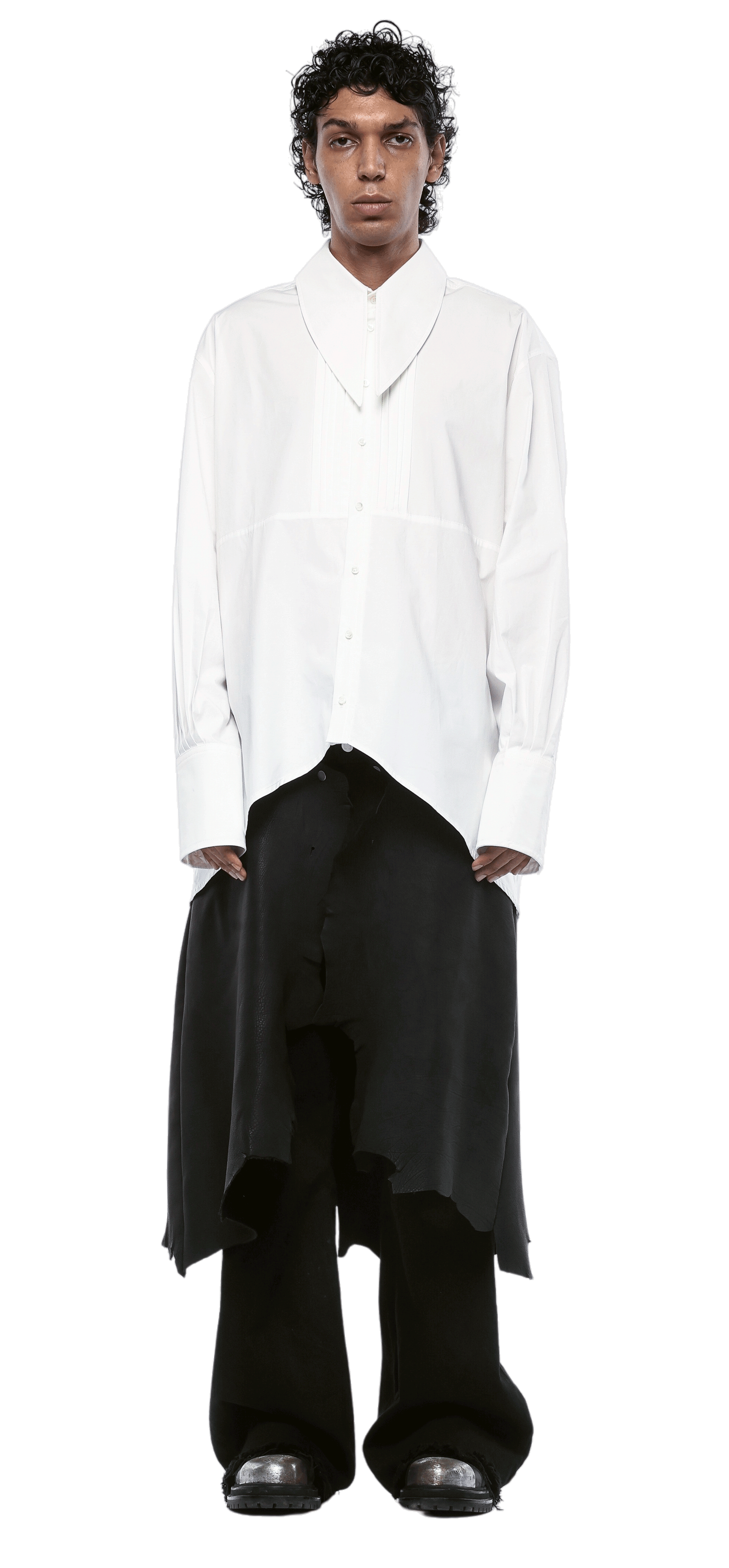 CAMICIA OVERSIZE ECHO COLLAR - UOMO