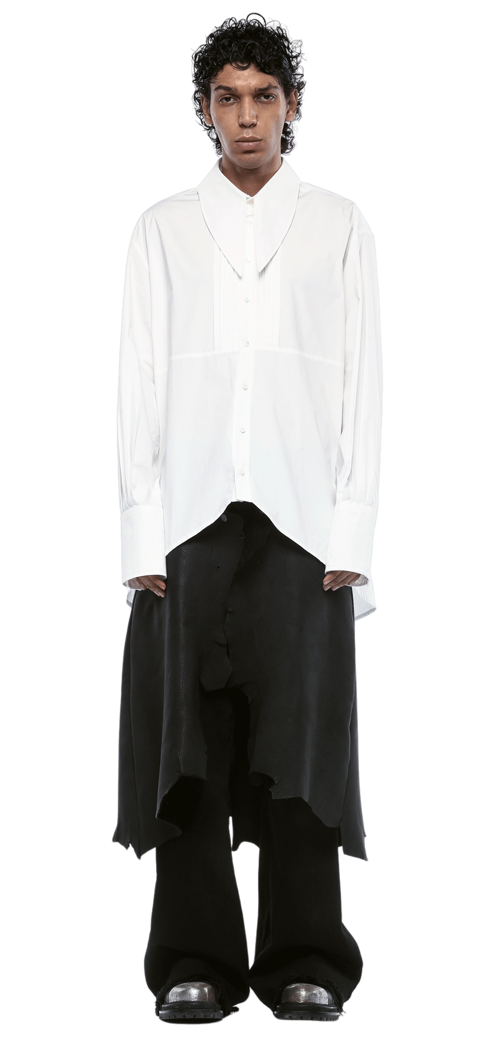 CAMICIA OVERSIZE ECHO COLLAR - UOMO