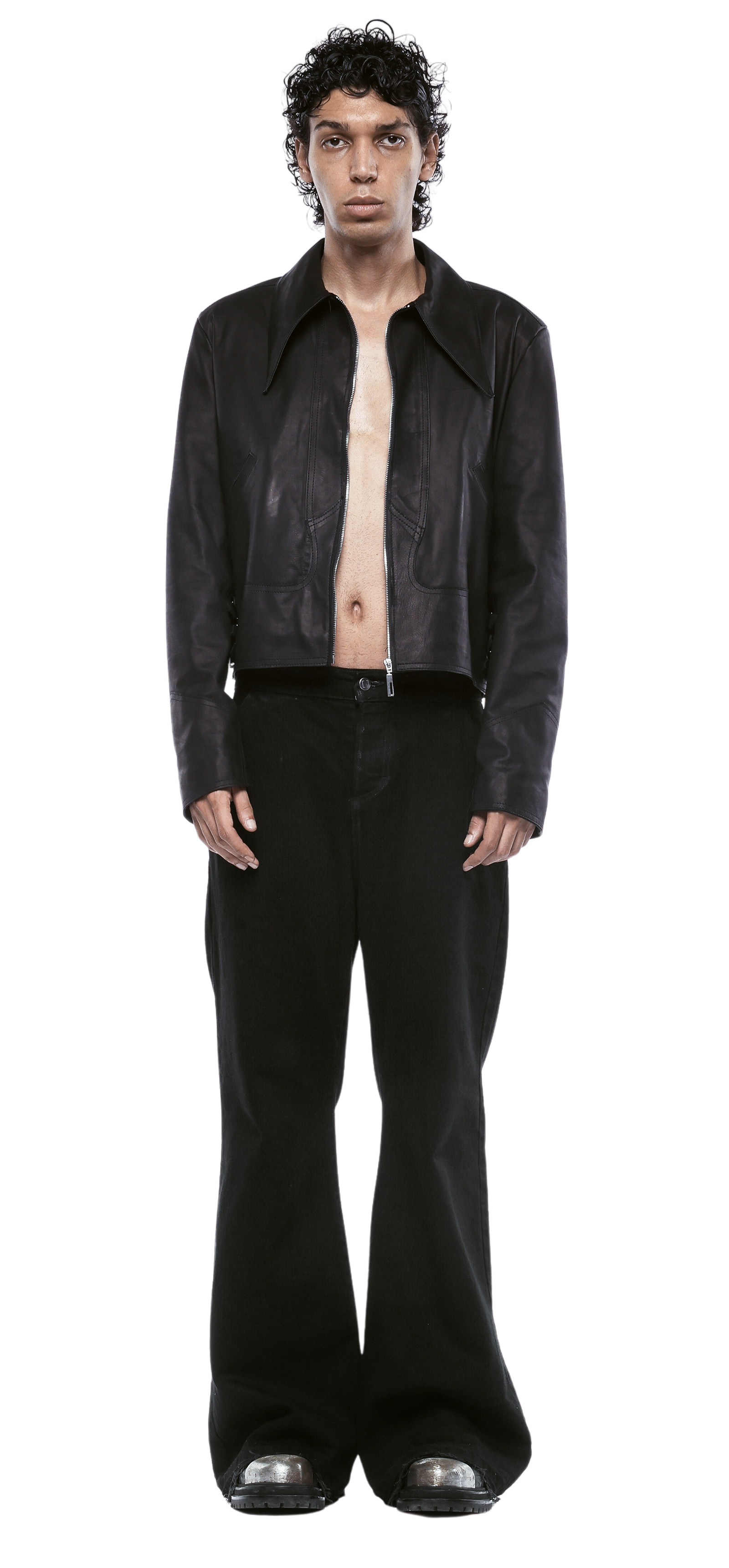 BIKER OBSIDIAN CUT MANICHE EXTRA-LUNGHE - UOMO
