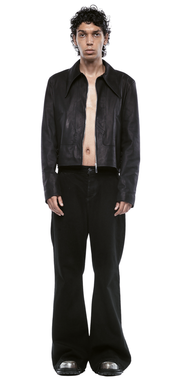 BIKER OBSIDIAN CUT MANICHE EXTRA-LUNGHE - UOMO