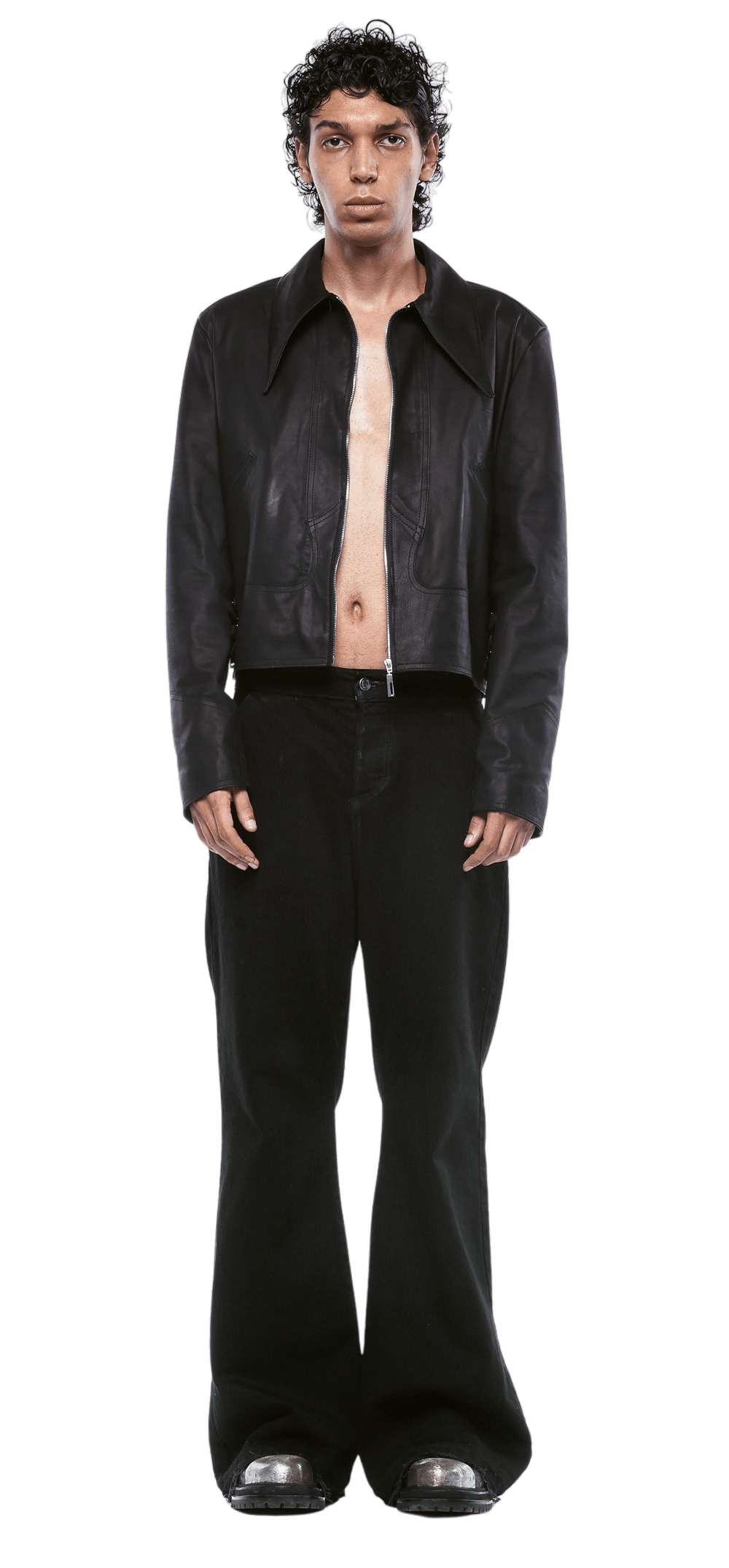 BIKER OBSIDIAN CUT MANICHE EXTRA-LUNGHE - UOMO