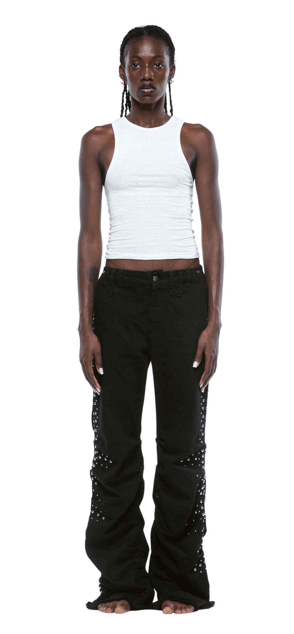 COTTON BODY TANK TOP  - WOMAN