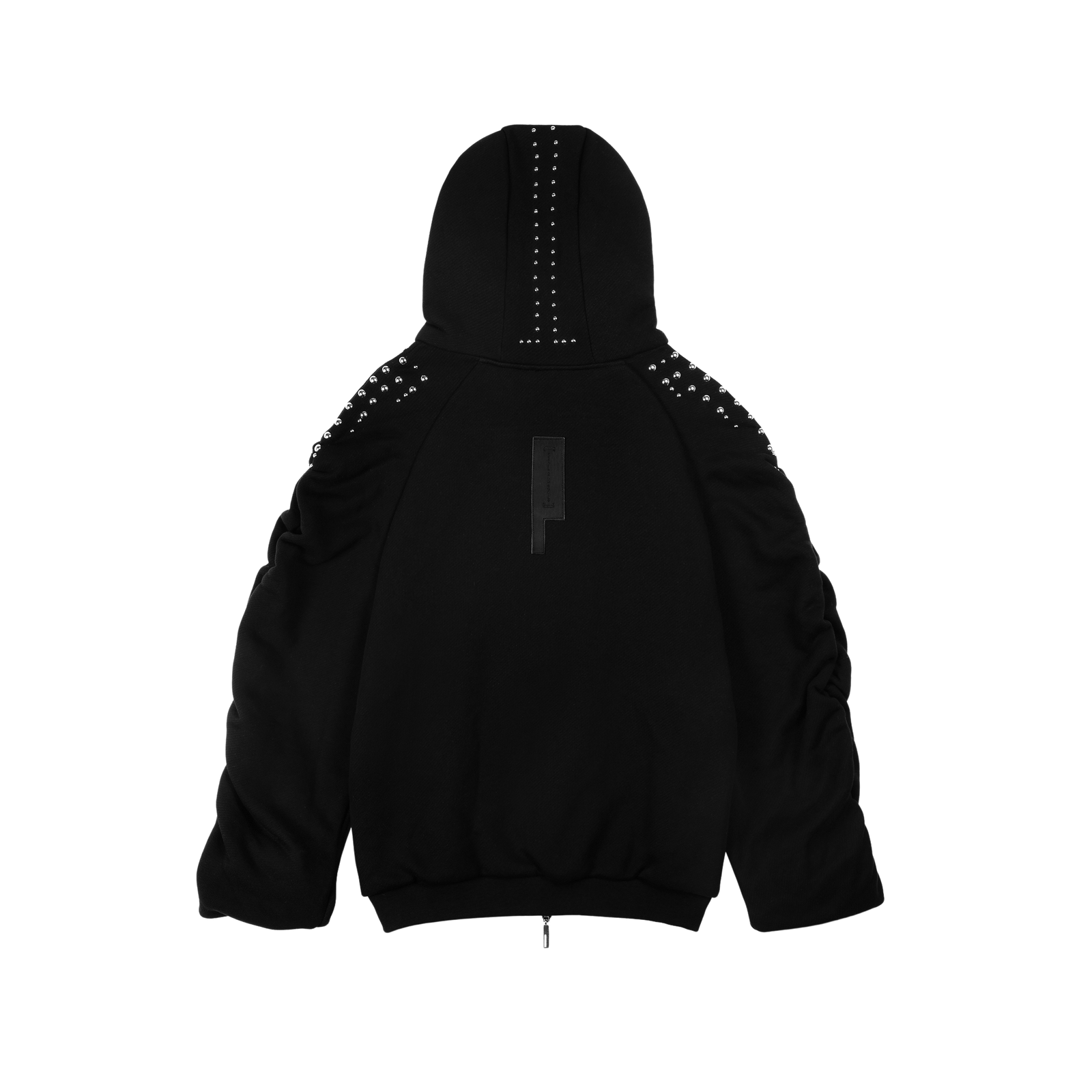 FELPA ZIP STUDDED SYNTAX CON DRAPPEGGIO  - UOMO