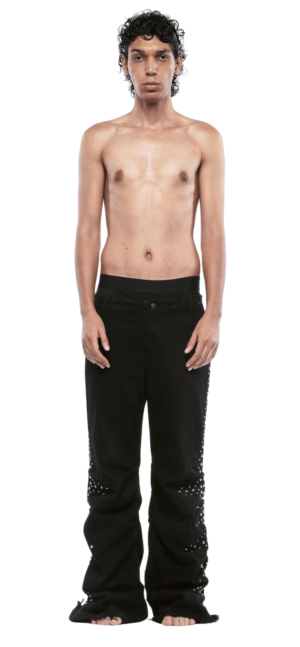 STUDDED SYNTAX PANTS  - MAN