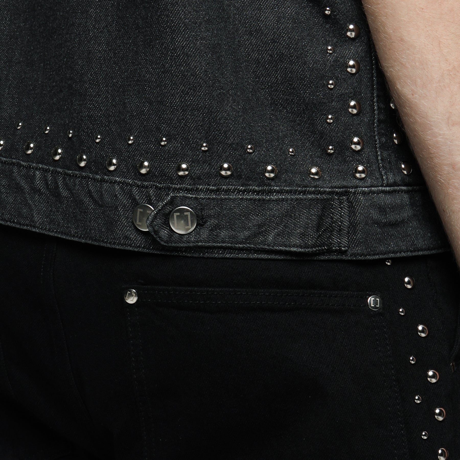 STUDDED TORSO TANK TOP - MAN