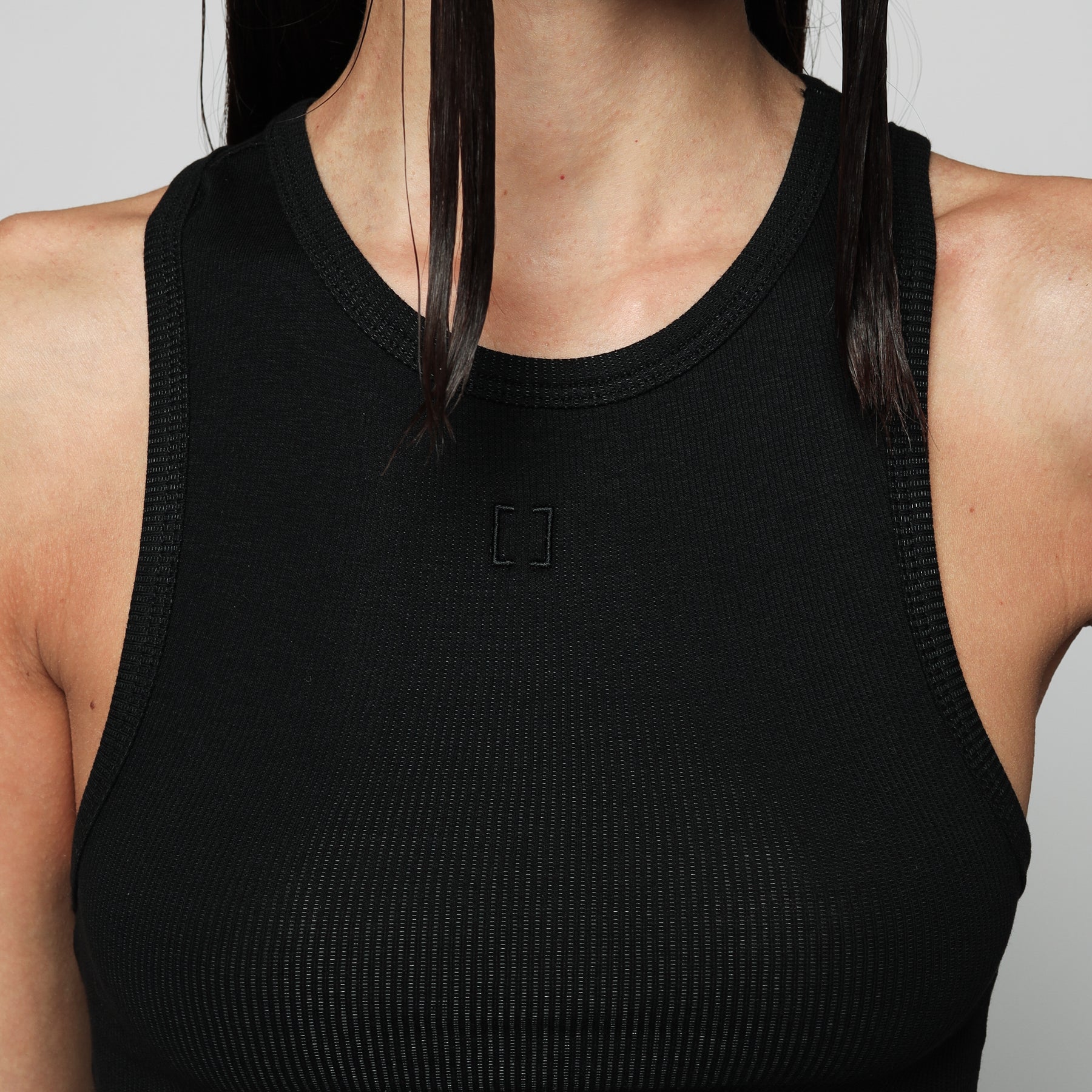 COTTON BODY TANK TOP  - WOMAN