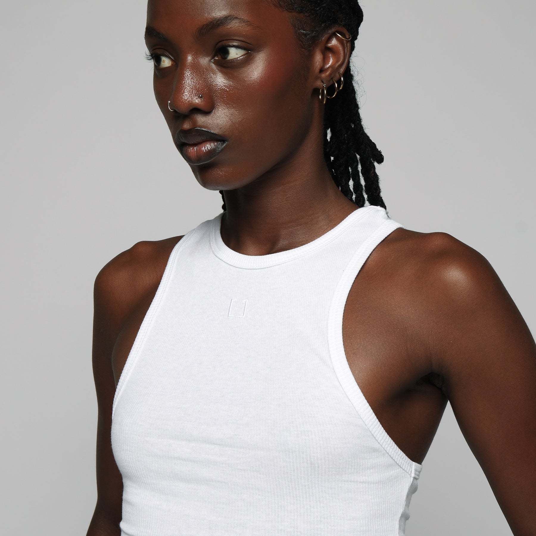 COTTON BODY TANK TOP  - WOMAN