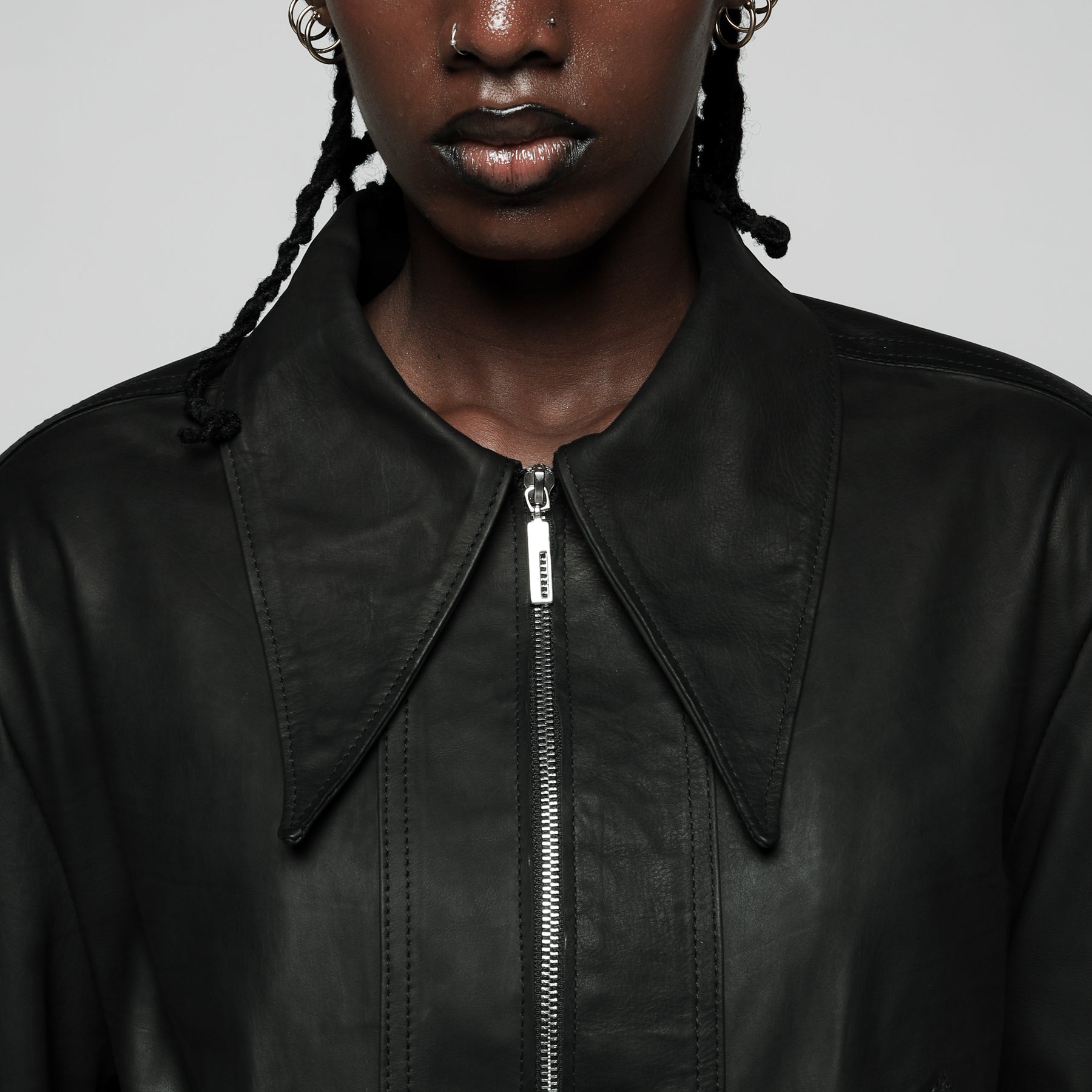 BIKER OBSIDIAN CUT MANICHE EXTRA-LUNGHE - DONNA