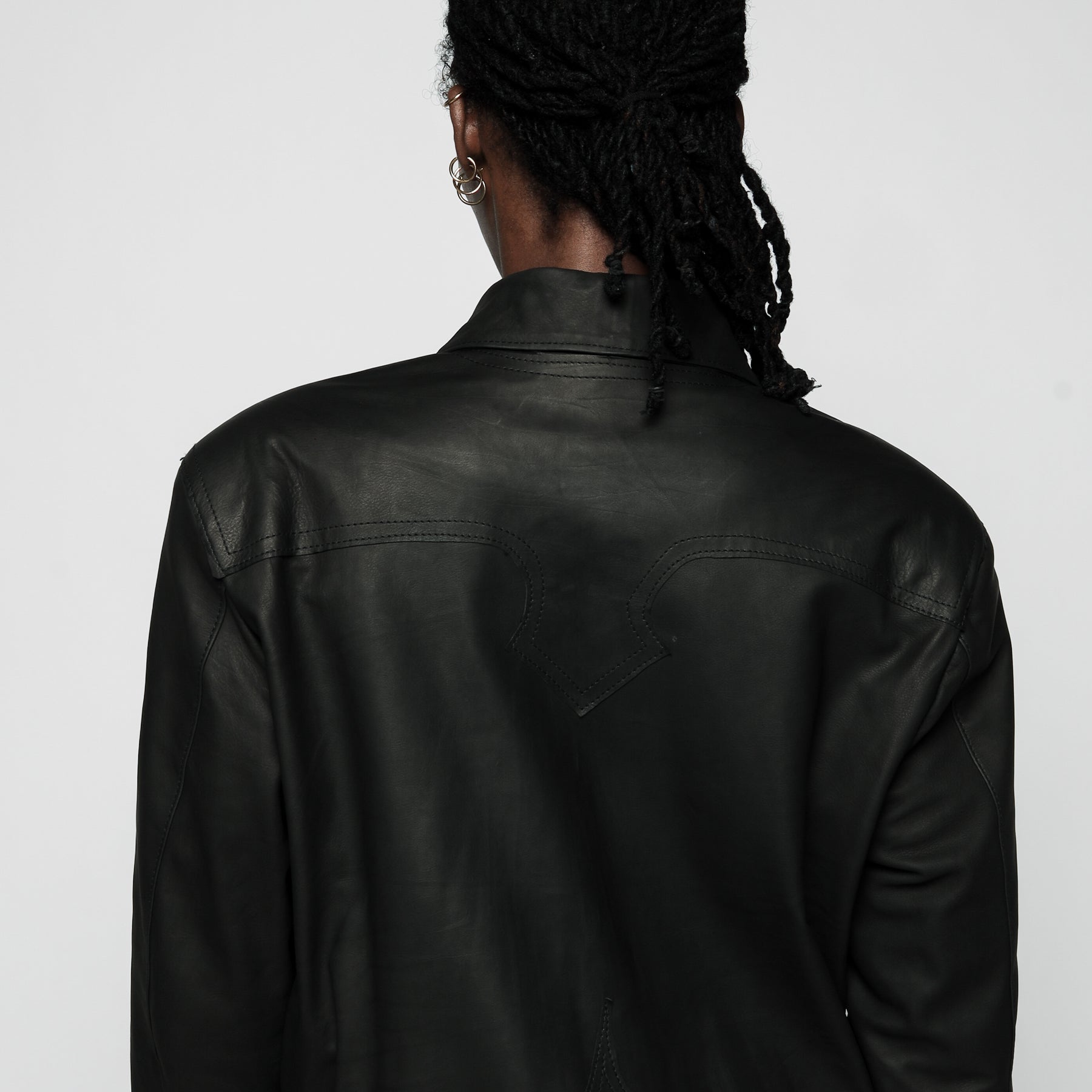 BIKER OBSIDIAN CUT MANICHE EXTRA-LUNGHE - DONNA