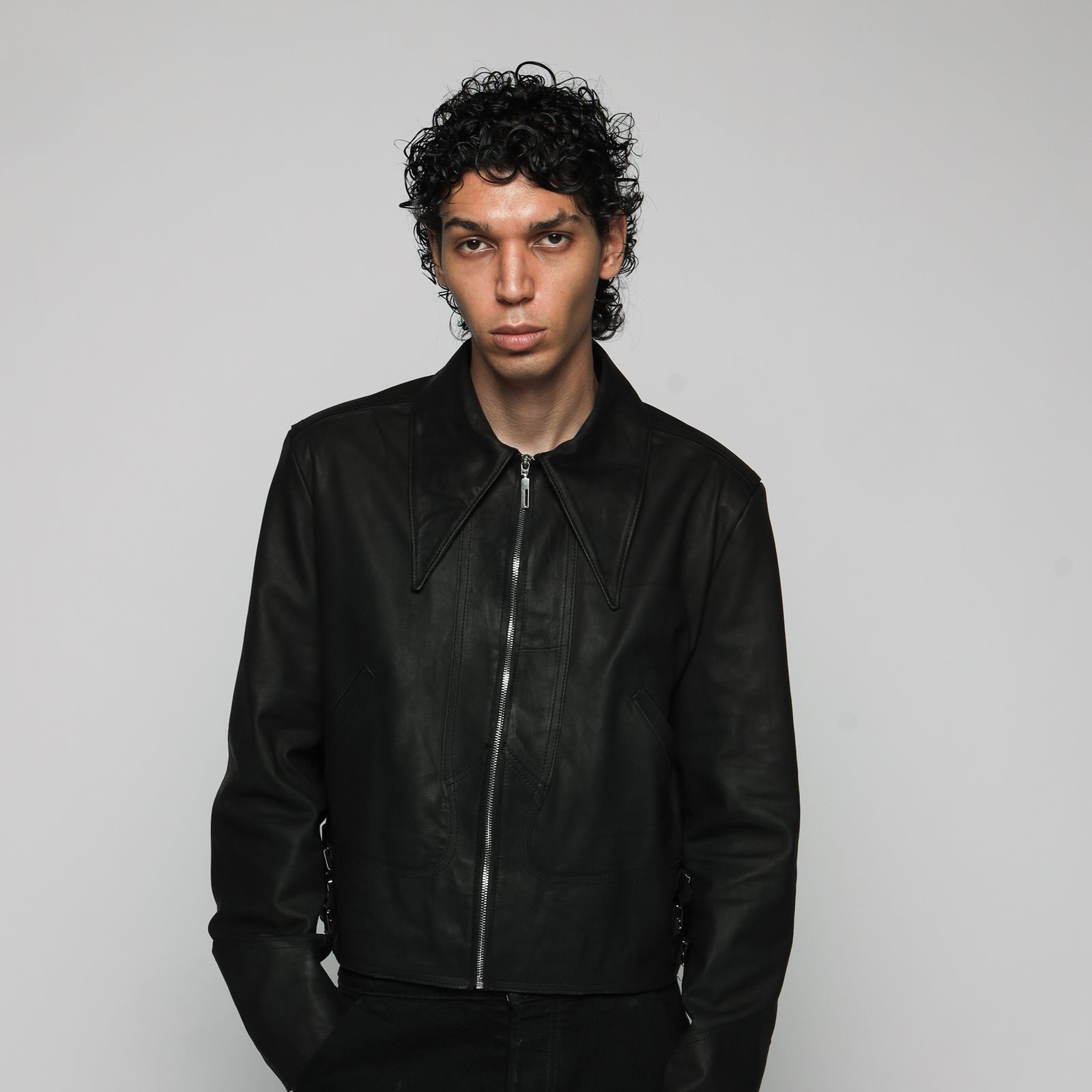BIKER OBSIDIAN CUT MANICHE EXTRA-LUNGHE - UOMO